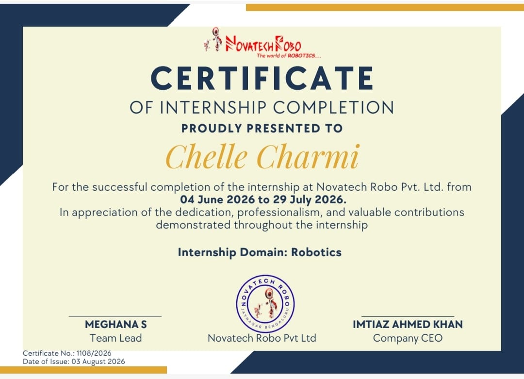 Internship Certificate